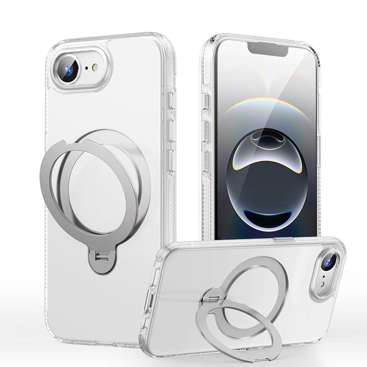 Gear-Style Stress Relief 360 Rotation Holder MagSafe Phone Case, For iPhone 17 Pro Max, For iPhone 17 Pro, For iPhone 17, For iPhone 17 Air, For iPhone 16e, For iPhone 16 Pro Max, For iPhone 16 Pro, For iPhone 16 Plus