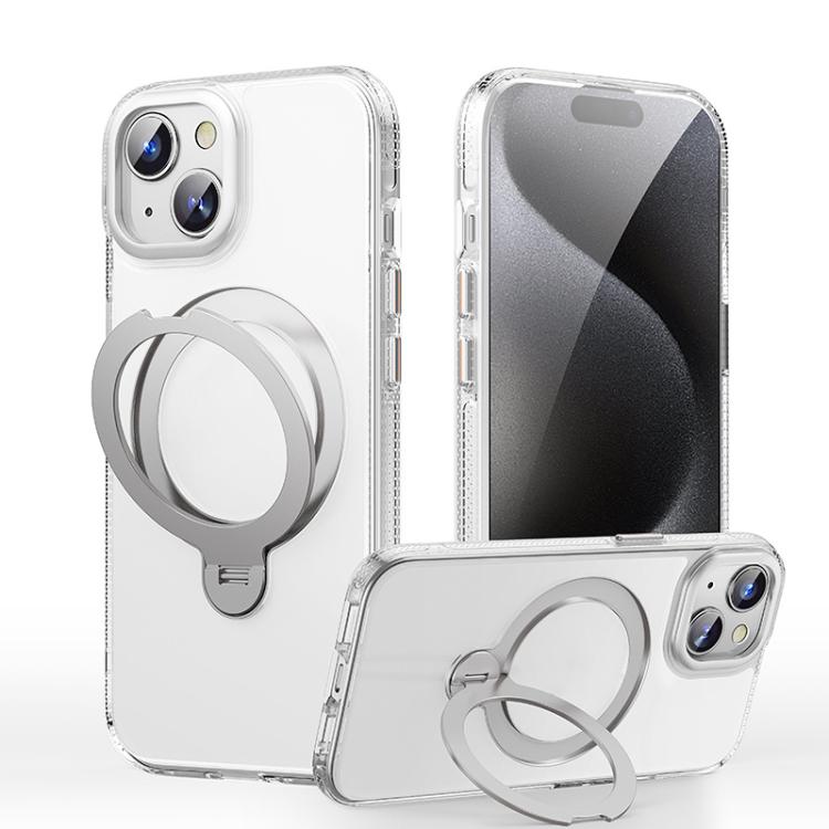 Gear-Style Stress Relief 360 Rotation Holder MagSafe Phone Case, For iPhone 16, For iPhone 15 Pro Max, For iPhone 15 Pro, For iPhone 15, For iPhone 14, For iPhone 14 Pro, For iPhone 14 Pro Max, For iPhone 13 Pro Max