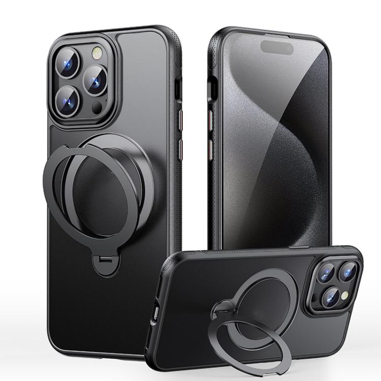 Gear-Style Stress Relief 360 Rotation Holder MagSafe Phone Case, For iPhone 16, For iPhone 15 Pro Max, For iPhone 15 Pro, For iPhone 15, For iPhone 14, For iPhone 14 Pro, For iPhone 14 Pro Max, For iPhone 13 Pro Max