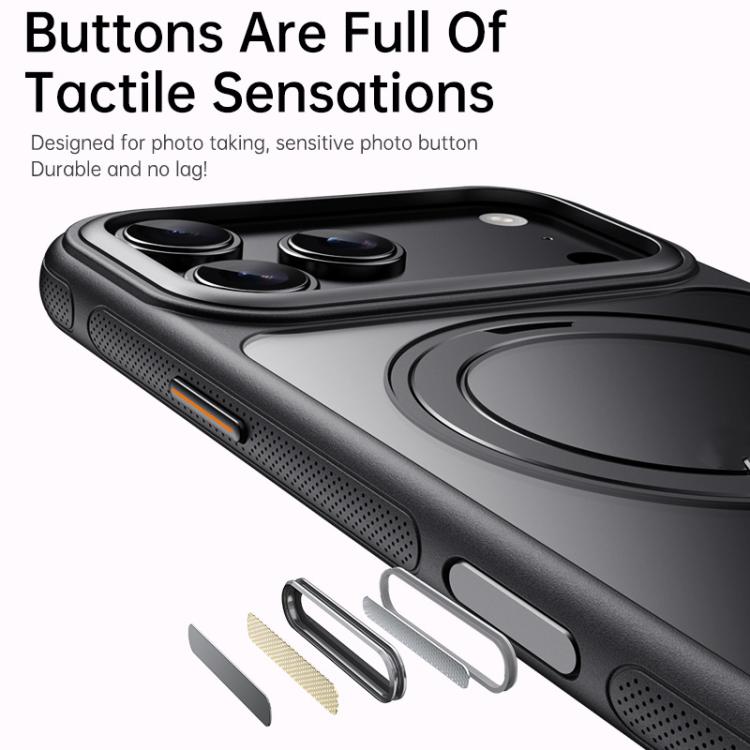 Gear-Style Stress Relief 360 Rotation Holder MagSafe Phone Case, For iPhone 13 Pro, For iPhone 13
