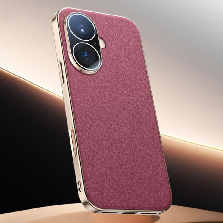 Skin Feel Leather Texture Cooling Phone Case, For iPhone 17 Pro Max, For iPhone 17 Pro, For iPhone 17, For iPhone 17 Air