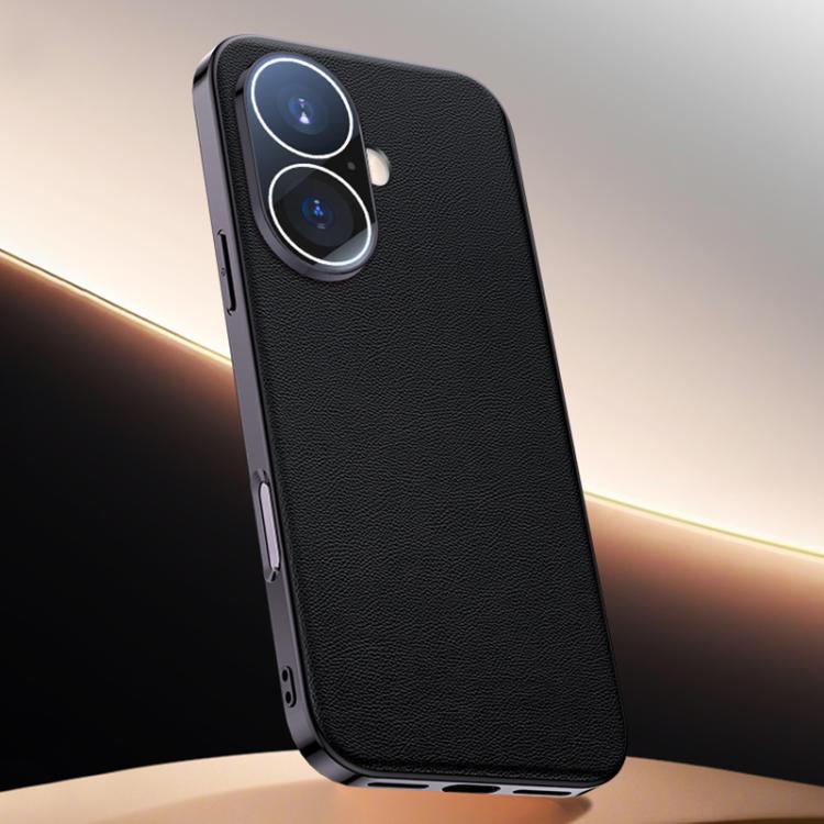 Skin Feel Leather Texture Cooling Phone Case, For iPhone 17 Pro Max, For iPhone 17 Pro, For iPhone 17, For iPhone 17 Air