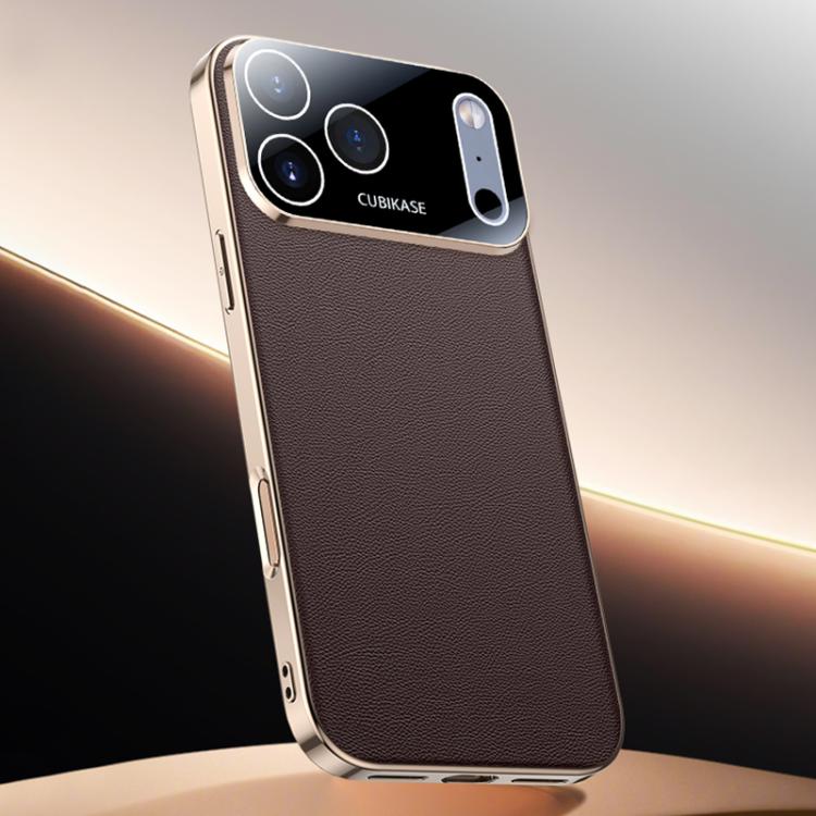 Skin Feel Leather Texture Cooling Phone Case, For iPhone 17 Pro Max, For iPhone 17 Pro, For iPhone 17, For iPhone 17 Air