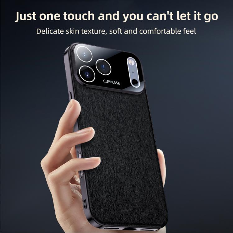 Skin Feel Leather Texture Cooling Phone Case, For iPhone 17 Pro Max, For iPhone 17 Pro, For iPhone 17, For iPhone 17 Air