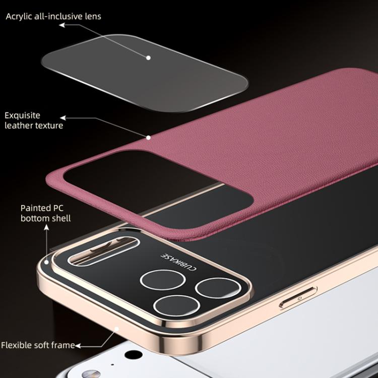 Skin Feel Leather Texture Cooling Phone Case, For iPhone 17 Pro Max, For iPhone 17 Pro, For iPhone 17, For iPhone 17 Air