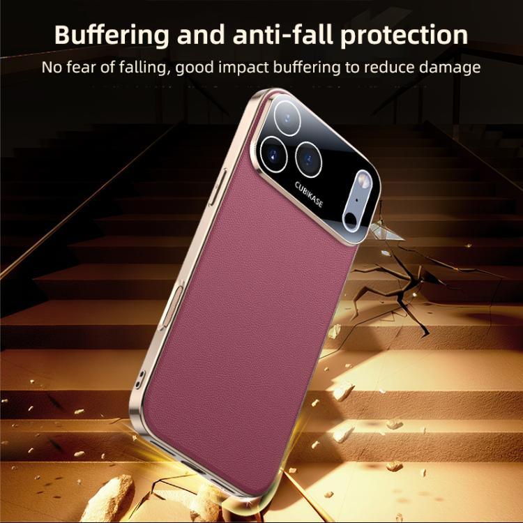 Skin Feel Leather Texture Cooling Phone Case, For iPhone 17 Pro Max, For iPhone 17 Pro, For iPhone 17, For iPhone 17 Air