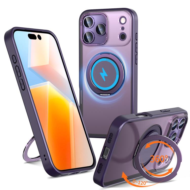 kalebol 360-degree Rotating MagSafe Magnetic Holder Phone Case, For iPhone 17 Pro Max, For iPhone 17 Pro