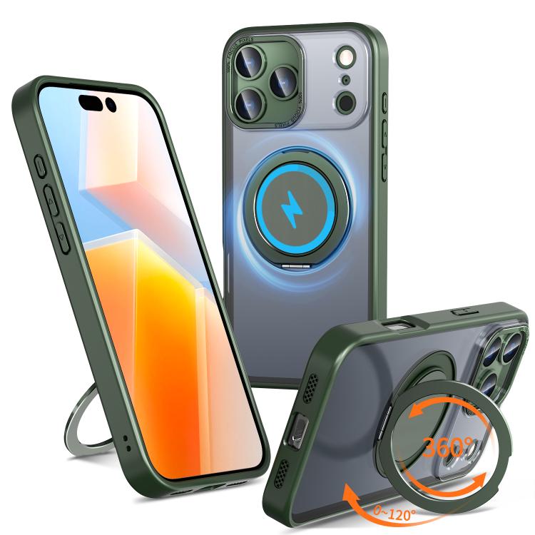 kalebol 360-degree Rotating MagSafe Magnetic Holder Phone Case, For iPhone 17 Pro Max, For iPhone 17 Pro