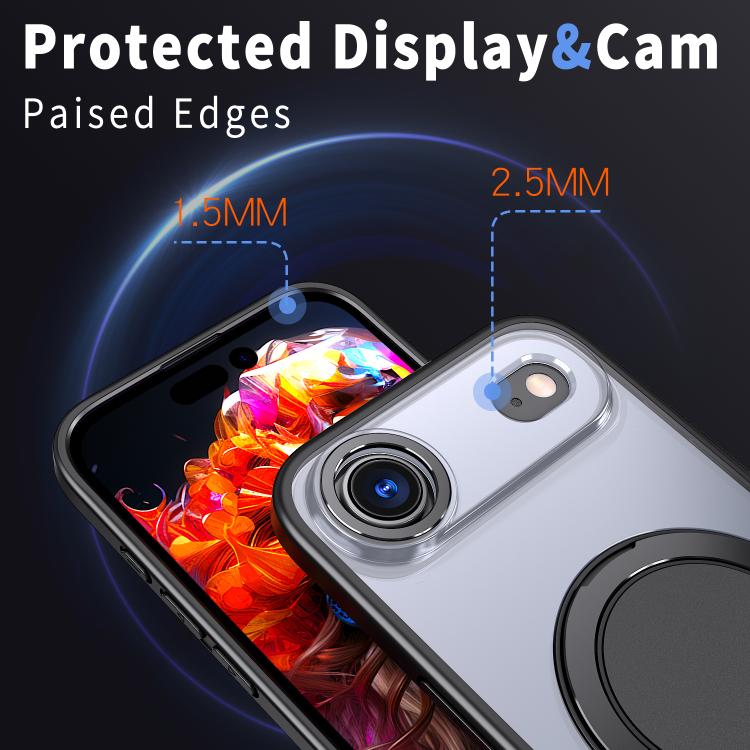 kalebol 360-degree Rotating MagSafe Magnetic Holder Phone Case, For iPhone 17, For iPhone 17 Air