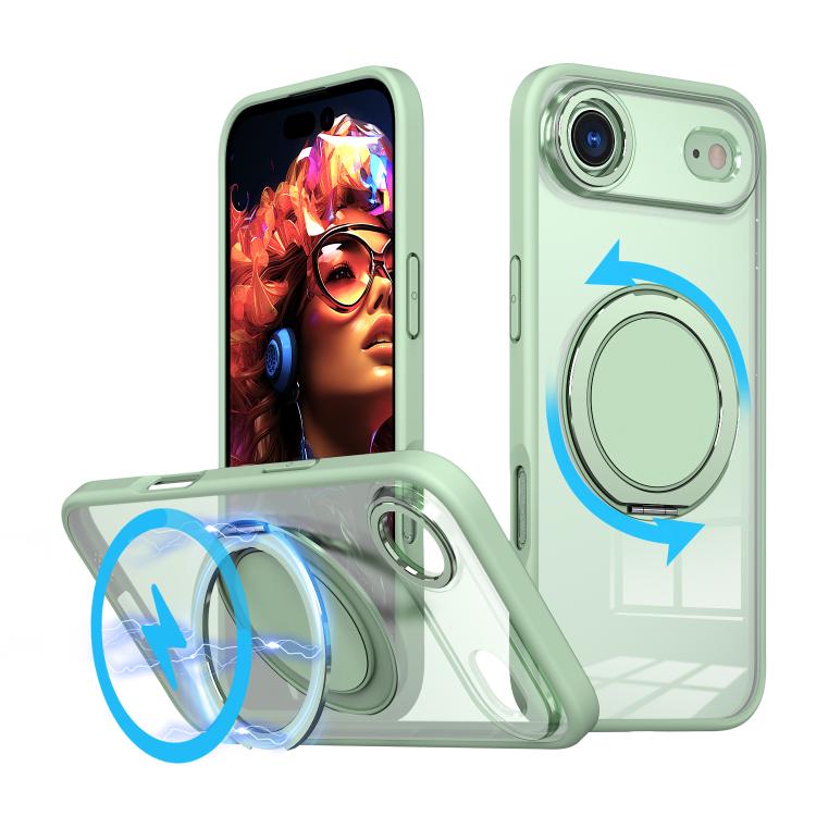 kalebol 360-degree Rotating MagSafe Magnetic Holder Phone Case, For iPhone 16e, For iPhone 16 Plus