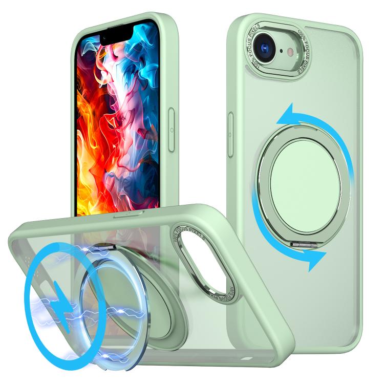 kalebol 360-degree Rotating MagSafe Magnetic Holder Phone Case, For iPhone 16e, For iPhone 16 Plus