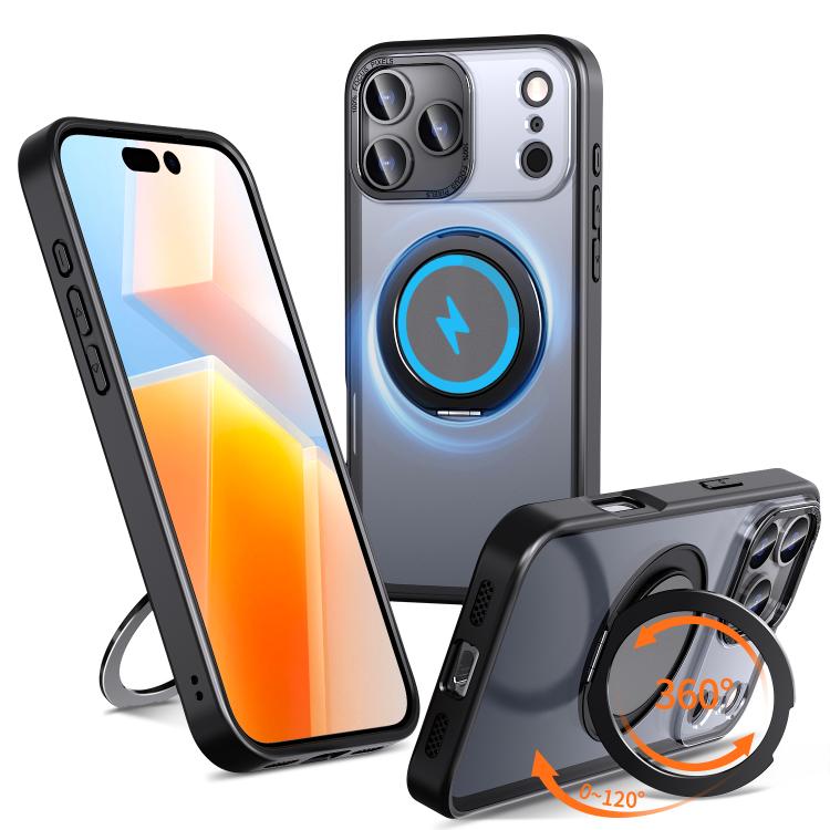 kalebol 360-degree Rotating MagSafe Magnetic Holder Phone Case, For iPhone 17 Pro Max, For iPhone 17 Pro