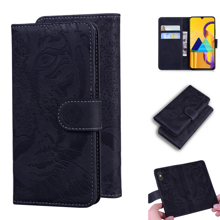 Tiger Embossing Pattern Horizontal Flip Leather Case with Holder & Card Slots & Wallet, For Samsung Galaxy M30s / M21, For Samsung Galaxy Note 10, For Samsung Galaxy Note 10 Pro, For Samsung Galaxy Note 20