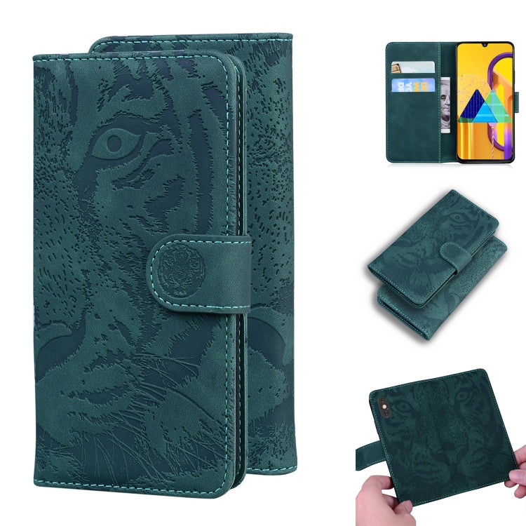 Tiger Embossing Pattern Horizontal Flip Leather Case with Holder & Card Slots & Wallet, For Samsung Galaxy M30s / M21, For Samsung Galaxy Note 10, For Samsung Galaxy Note 10 Pro, For Samsung Galaxy Note 20