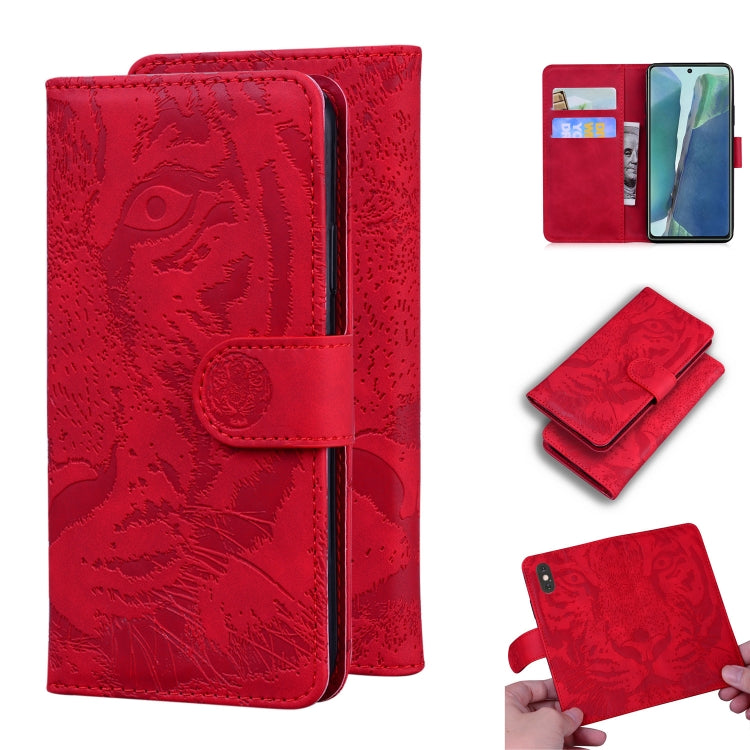 Tiger Embossing Pattern Horizontal Flip Leather Case with Holder & Card Slots & Wallet, For Samsung Galaxy M30s / M21, For Samsung Galaxy Note 10, For Samsung Galaxy Note 10 Pro, For Samsung Galaxy Note 20