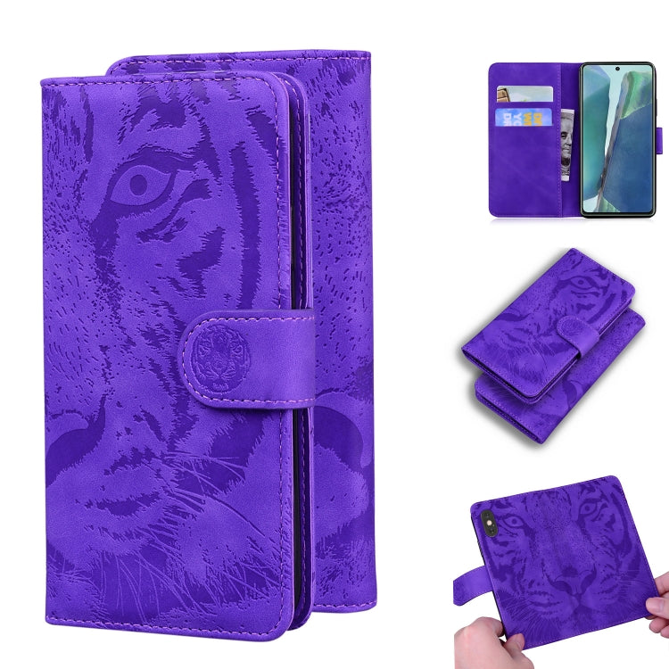 Tiger Embossing Pattern Horizontal Flip Leather Case with Holder & Card Slots & Wallet, For Samsung Galaxy M30s / M21, For Samsung Galaxy Note 10, For Samsung Galaxy Note 10 Pro, For Samsung Galaxy Note 20