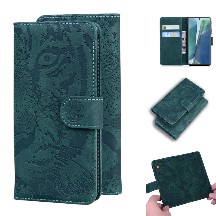 Tiger Embossing Pattern Horizontal Flip Leather Case with Holder & Card Slots & Wallet, For Samsung Galaxy M30s / M21, For Samsung Galaxy Note 10, For Samsung Galaxy Note 10 Pro, For Samsung Galaxy Note 20