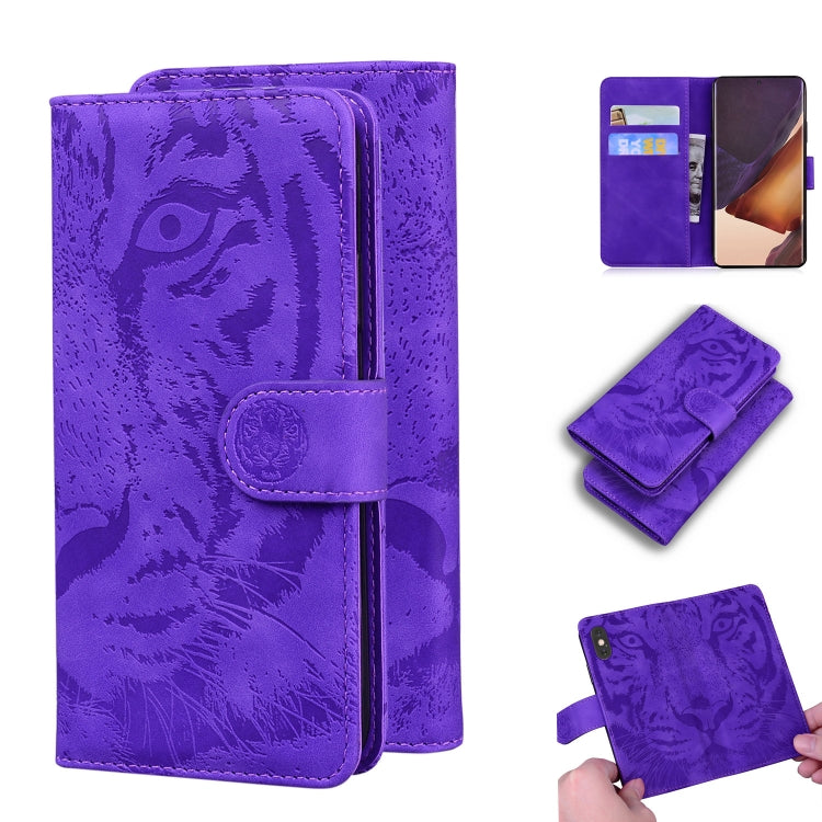 Tiger Embossing Pattern Horizontal Flip Leather Case with Holder & Card Slots & Wallet, For Samsung Galaxy Note 20 Ultra, For Samsung Galaxy Note10 Lite / A81, For Samsung Galaxy S8, For Samsung Galaxy S8 Plus