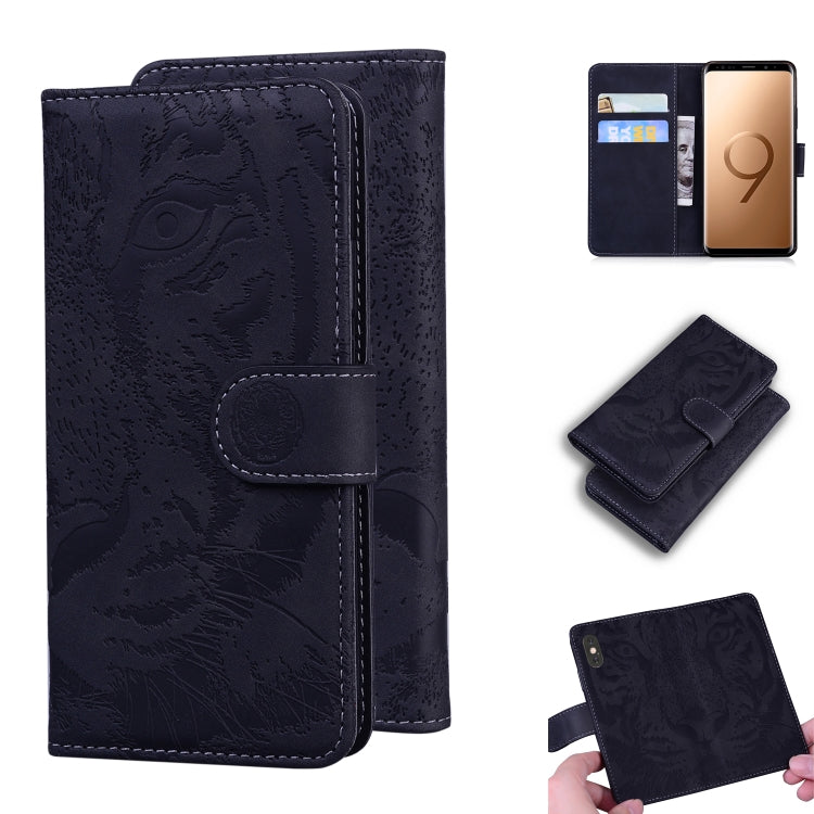 Tiger Embossing Pattern Horizontal Flip Leather Case with Holder & Card Slots & Wallet, For Samsung Galaxy S9, For Samsung Galaxy S9 Plus, For Samsung Galaxy S10, For Samsung Galaxy S10 Lite / A91