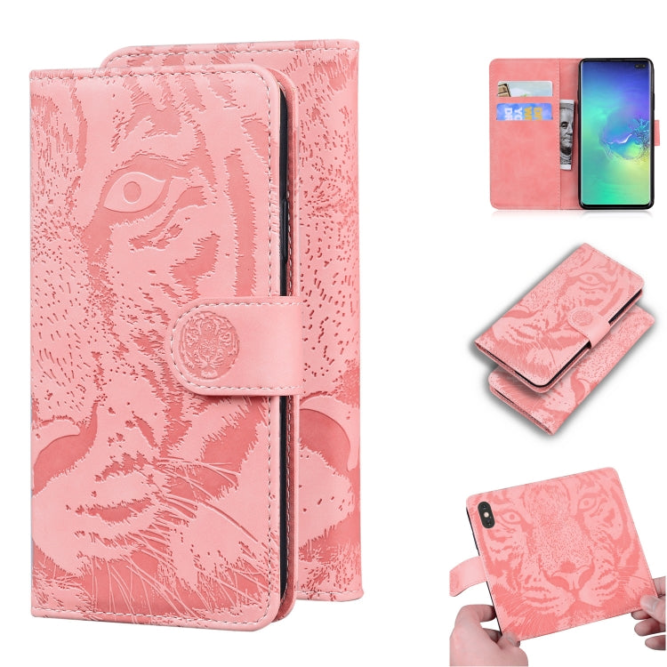 Tiger Embossing Pattern Horizontal Flip Leather Case with Holder & Card Slots & Wallet, For Samsung Galaxy S10 Plus, For Samsung Galaxy S10e, For Samsung Galaxy S20, For Samsung Galaxy S20 Plus