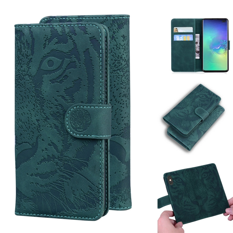 Tiger Embossing Pattern Horizontal Flip Leather Case with Holder & Card Slots & Wallet, For Samsung Galaxy S10 Plus, For Samsung Galaxy S10e, For Samsung Galaxy S20, For Samsung Galaxy S20 Plus