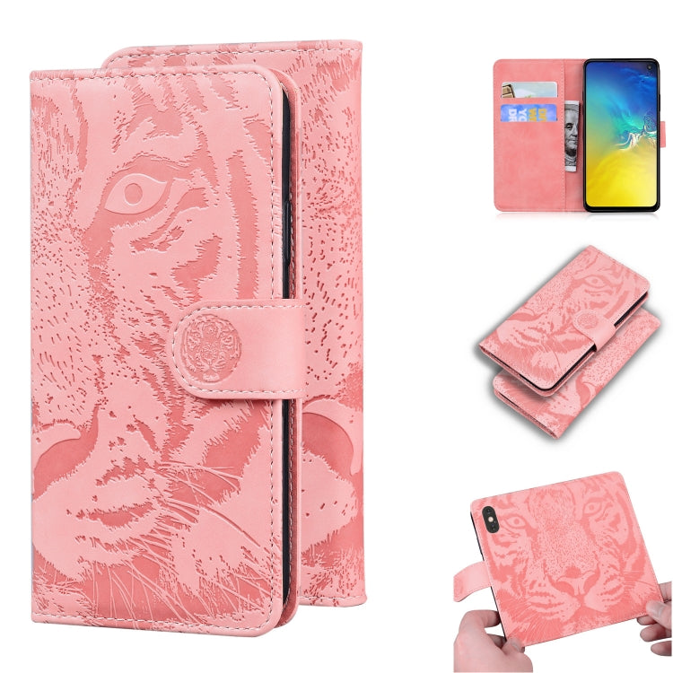 Tiger Embossing Pattern Horizontal Flip Leather Case with Holder & Card Slots & Wallet, For Samsung Galaxy S10 Plus, For Samsung Galaxy S10e, For Samsung Galaxy S20, For Samsung Galaxy S20 Plus