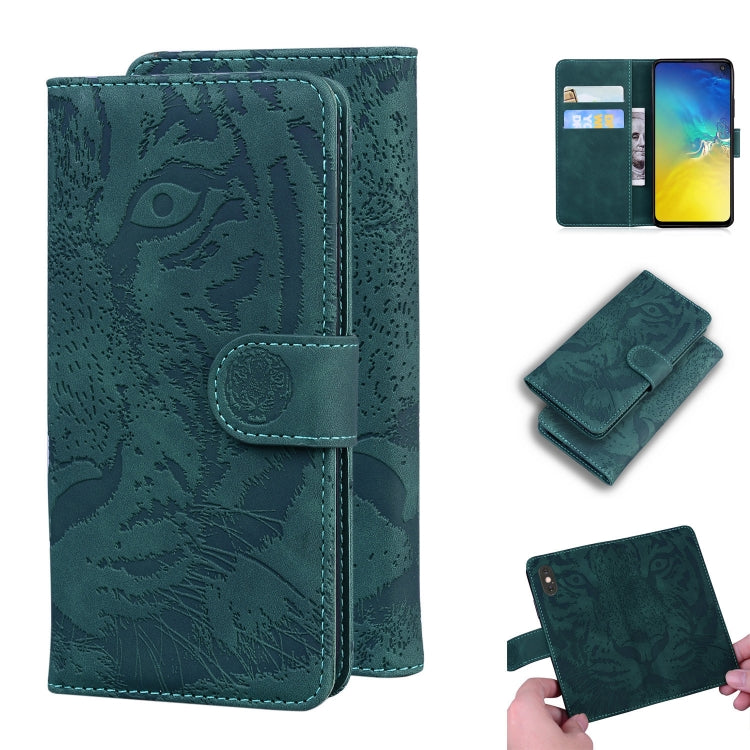 Tiger Embossing Pattern Horizontal Flip Leather Case with Holder & Card Slots & Wallet, For Samsung Galaxy S10 Plus, For Samsung Galaxy S10e, For Samsung Galaxy S20, For Samsung Galaxy S20 Plus