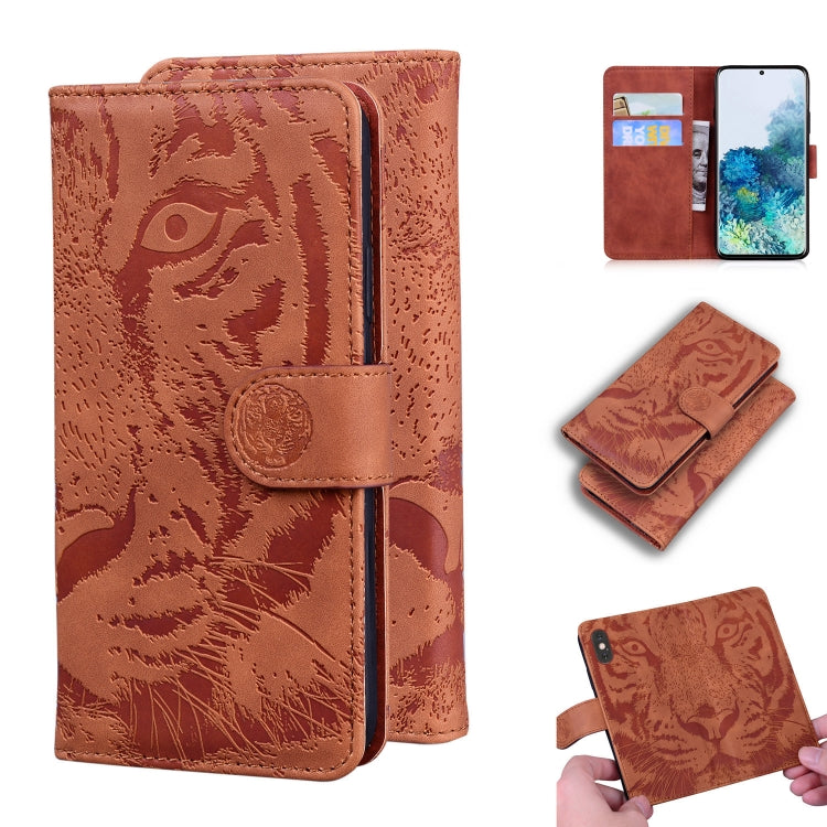 Tiger Embossing Pattern Horizontal Flip Leather Case with Holder & Card Slots & Wallet, For Samsung Galaxy S10 Plus, For Samsung Galaxy S10e, For Samsung Galaxy S20, For Samsung Galaxy S20 Plus