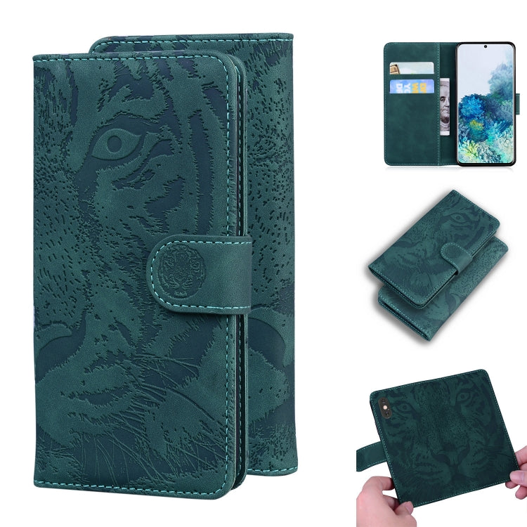 Tiger Embossing Pattern Horizontal Flip Leather Case with Holder & Card Slots & Wallet, For Samsung Galaxy S10 Plus, For Samsung Galaxy S10e, For Samsung Galaxy S20, For Samsung Galaxy S20 Plus