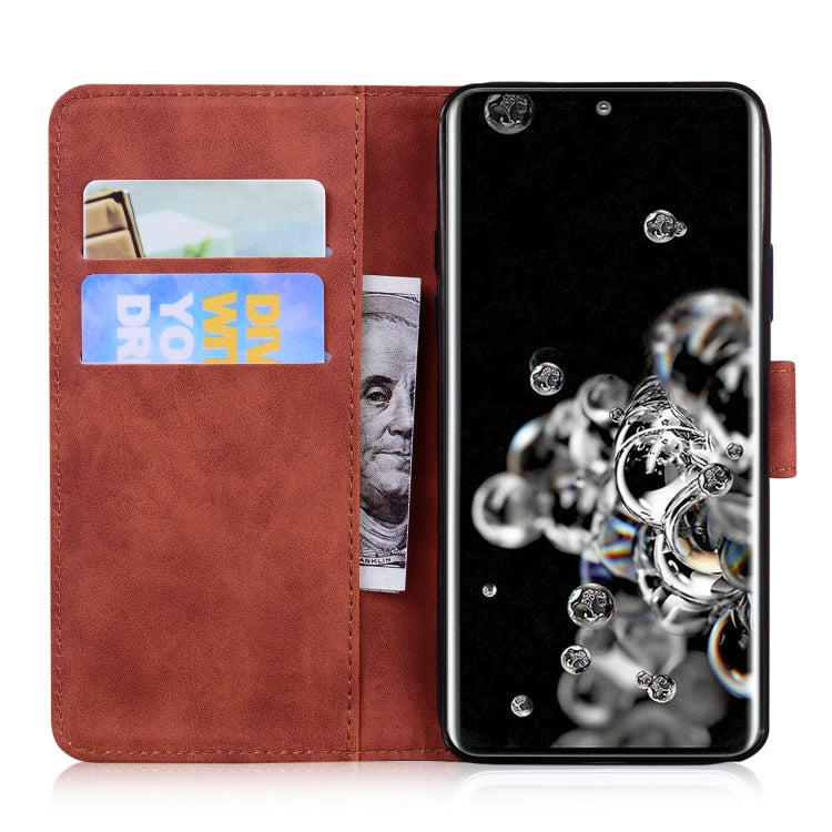 Tiger Embossing Pattern Horizontal Flip Leather Case with Holder & Card Slots & Wallet, For Samsung Galaxy S20 Ultra, For Samsung Galaxy A20 / A30