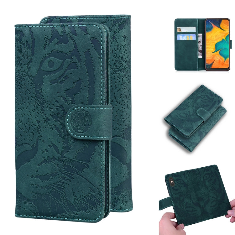 Tiger Embossing Pattern Horizontal Flip Leather Case with Holder & Card Slots & Wallet, For Samsung Galaxy S20 Ultra, For Samsung Galaxy A20 / A30