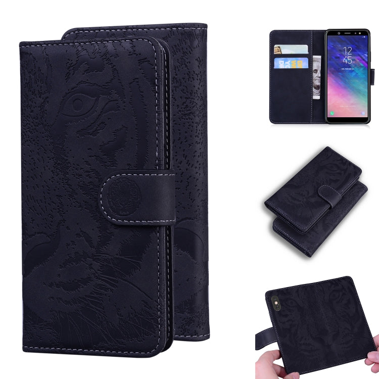 Tiger Embossing Pattern Horizontal Flip Leather Case with Holder & Card Slots & Wallet, For Samsung Galaxy A41, For Samsung Galaxy M31, For Samsung Galaxy A01, For Samsung Galaxy A6 (2018)