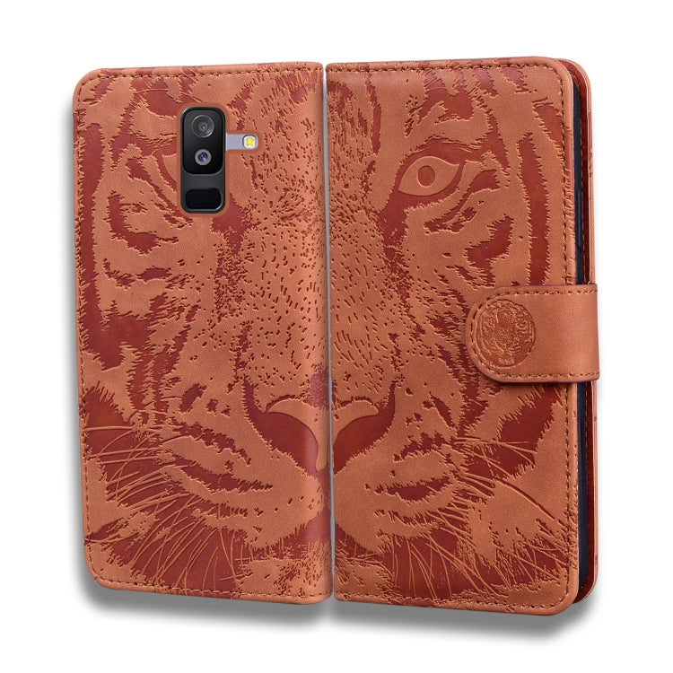Tiger Embossing Pattern Horizontal Flip Leather Case with Holder & Card Slots & Wallet, For Samsung Galaxy A6+ (2018), For Samsung Galaxy A8 (2018), For Samsung Galaxy A10 / M10, For Samsung Galaxy A10e / A20e