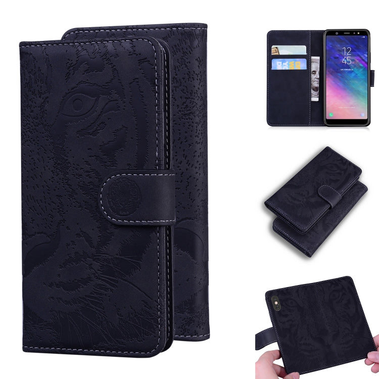 Tiger Embossing Pattern Horizontal Flip Leather Case with Holder & Card Slots & Wallet, For Samsung Galaxy A6+ (2018), For Samsung Galaxy A8 (2018), For Samsung Galaxy A10 / M10, For Samsung Galaxy A10e / A20e