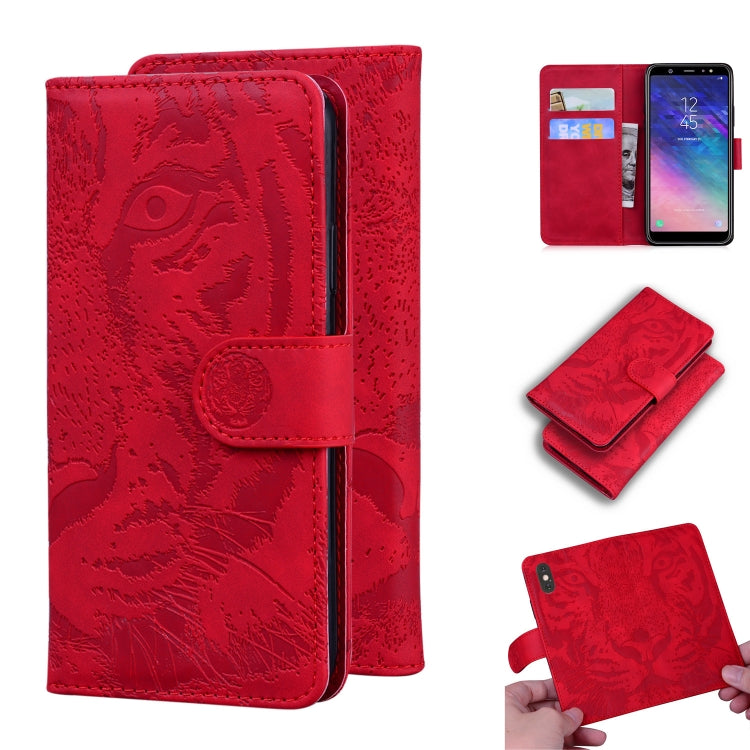 Tiger Embossing Pattern Horizontal Flip Leather Case with Holder & Card Slots & Wallet, For Samsung Galaxy A6+ (2018), For Samsung Galaxy A8 (2018), For Samsung Galaxy A10 / M10, For Samsung Galaxy A10e / A20e
