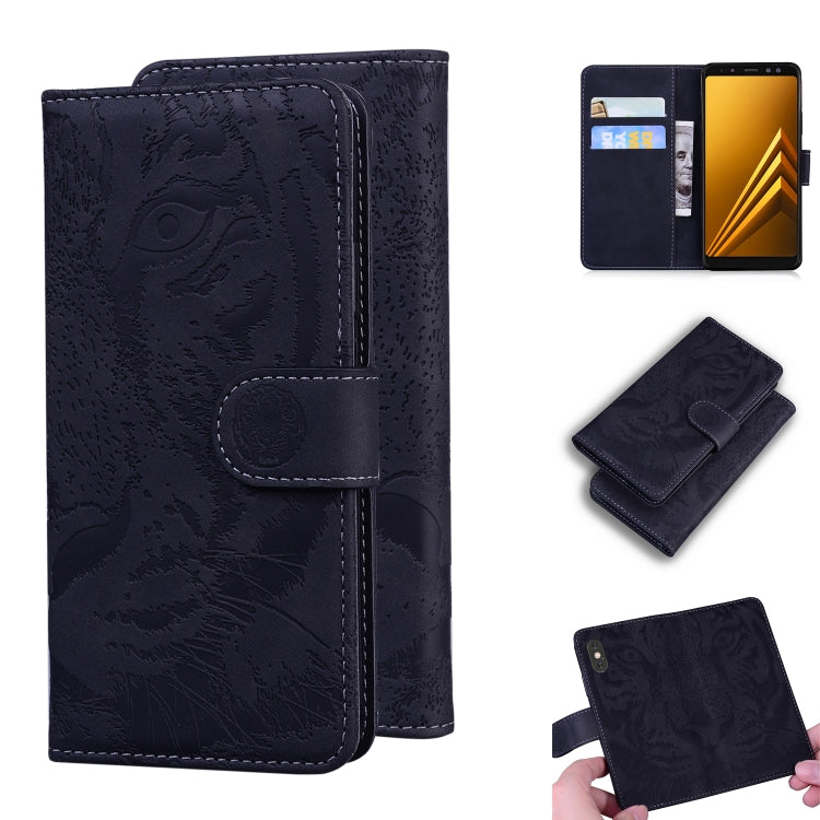Tiger Embossing Pattern Horizontal Flip Leather Case with Holder & Card Slots & Wallet, For Samsung Galaxy A6+ (2018), For Samsung Galaxy A8 (2018), For Samsung Galaxy A10 / M10, For Samsung Galaxy A10e / A20e
