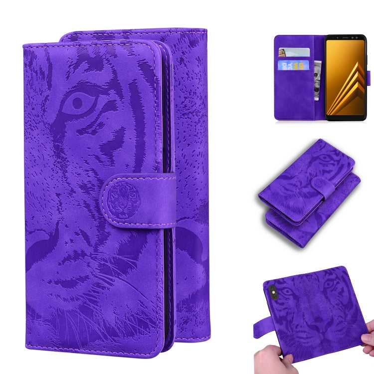 Tiger Embossing Pattern Horizontal Flip Leather Case with Holder & Card Slots & Wallet, For Samsung Galaxy A6+ (2018), For Samsung Galaxy A8 (2018), For Samsung Galaxy A10 / M10, For Samsung Galaxy A10e / A20e