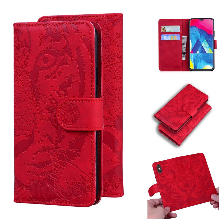 Tiger Embossing Pattern Horizontal Flip Leather Case with Holder & Card Slots & Wallet, For Samsung Galaxy A6+ (2018), For Samsung Galaxy A8 (2018), For Samsung Galaxy A10 / M10, For Samsung Galaxy A10e / A20e
