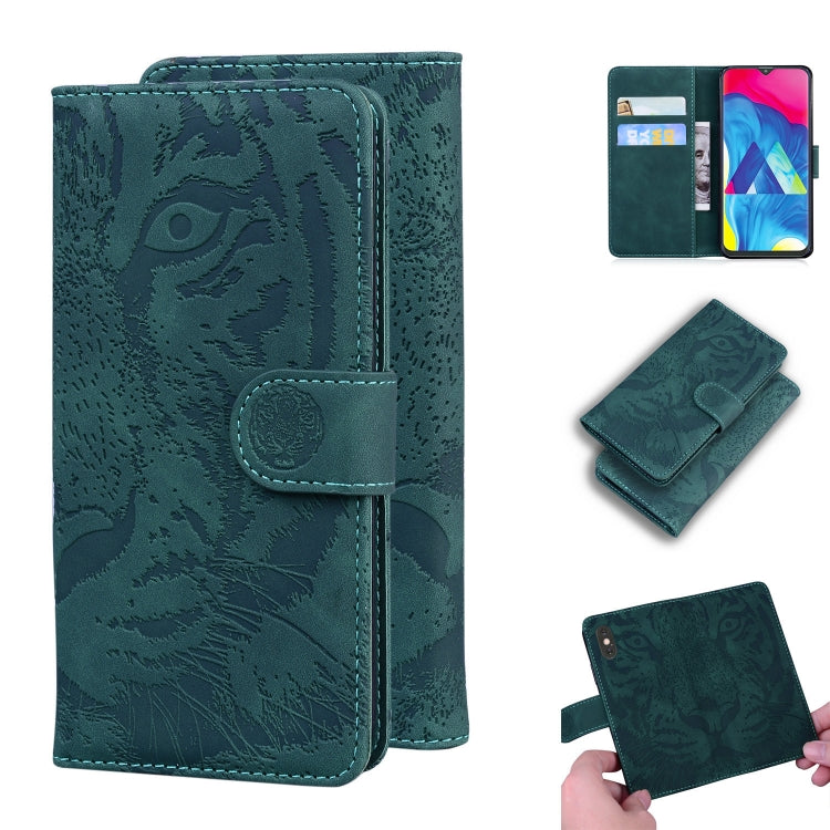 Tiger Embossing Pattern Horizontal Flip Leather Case with Holder & Card Slots & Wallet, For Samsung Galaxy A6+ (2018), For Samsung Galaxy A8 (2018), For Samsung Galaxy A10 / M10, For Samsung Galaxy A10e / A20e
