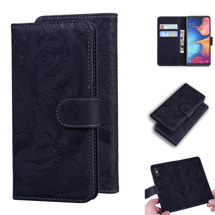 Tiger Embossing Pattern Horizontal Flip Leather Case with Holder & Card Slots & Wallet, For Samsung Galaxy A6+ (2018), For Samsung Galaxy A8 (2018), For Samsung Galaxy A10 / M10, For Samsung Galaxy A10e / A20e
