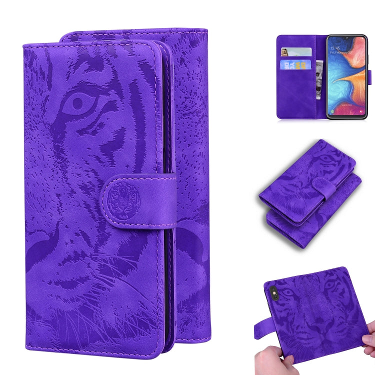 Tiger Embossing Pattern Horizontal Flip Leather Case with Holder & Card Slots & Wallet, For Samsung Galaxy A6+ (2018), For Samsung Galaxy A8 (2018), For Samsung Galaxy A10 / M10, For Samsung Galaxy A10e / A20e
