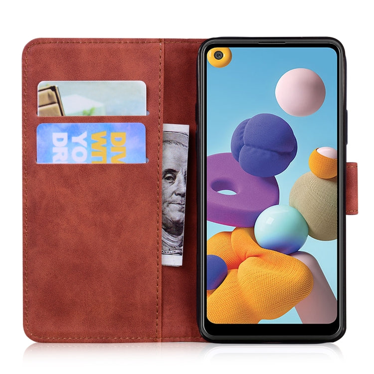 Tiger Embossing Pattern Horizontal Flip Leather Case with Holder & Card Slots & Wallet, For Samsung Galaxy A21, For Samsung Galaxy A40, For Samsung Galaxy A50 / A30s, For Samsung Galaxy A51 4G