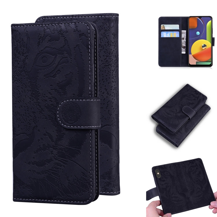 Tiger Embossing Pattern Horizontal Flip Leather Case with Holder & Card Slots & Wallet, For Samsung Galaxy A21, For Samsung Galaxy A40, For Samsung Galaxy A50 / A30s, For Samsung Galaxy A51 4G