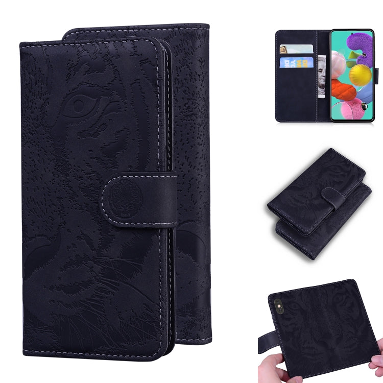 Tiger Embossing Pattern Horizontal Flip Leather Case with Holder & Card Slots & Wallet, For Samsung Galaxy A21, For Samsung Galaxy A40, For Samsung Galaxy A50 / A30s, For Samsung Galaxy A51 4G