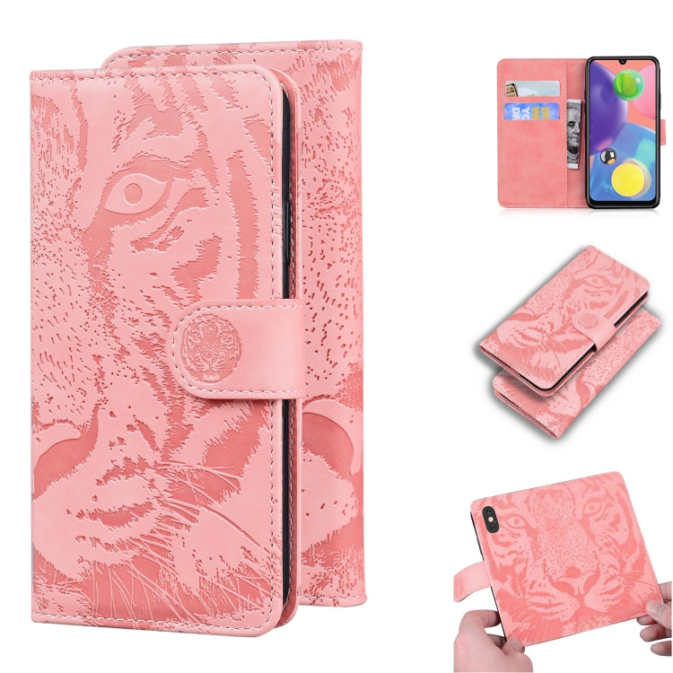 Tiger Embossing Pattern Horizontal Flip Leather Case with Holder & Card Slots & Wallet, For Samsung Galaxy A70 / A70s, For Samsung Galaxy A71 4G, For Samsung Galaxy A11 (EU Version), For Samsung Galaxy A21s