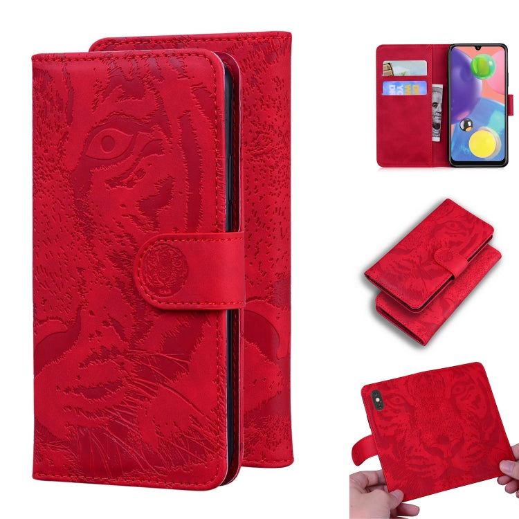 Tiger Embossing Pattern Horizontal Flip Leather Case with Holder & Card Slots & Wallet, For Samsung Galaxy A70 / A70s, For Samsung Galaxy A71 4G, For Samsung Galaxy A11 (EU Version), For Samsung Galaxy A21s
