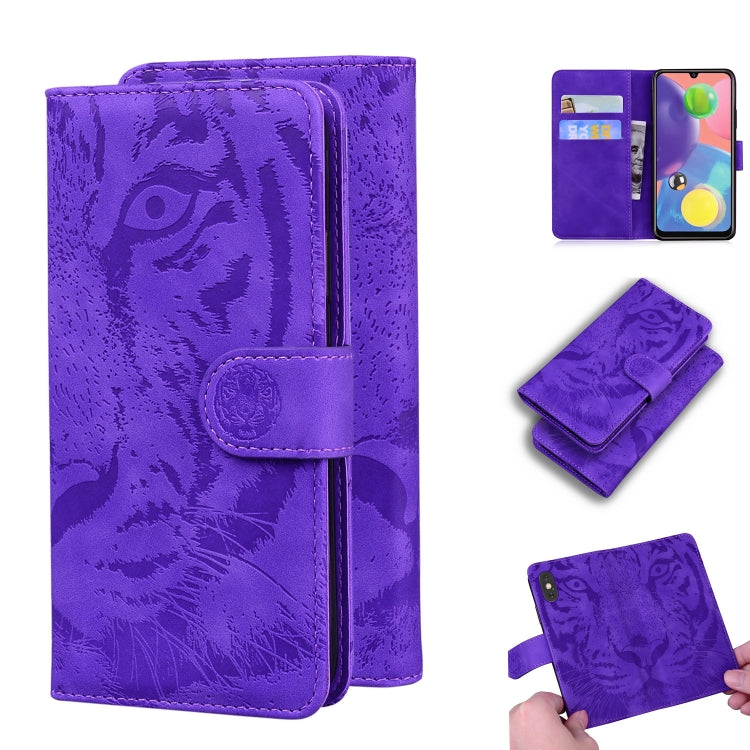 Tiger Embossing Pattern Horizontal Flip Leather Case with Holder & Card Slots & Wallet, For Samsung Galaxy A70 / A70s, For Samsung Galaxy A71 4G, For Samsung Galaxy A11 (EU Version), For Samsung Galaxy A21s
