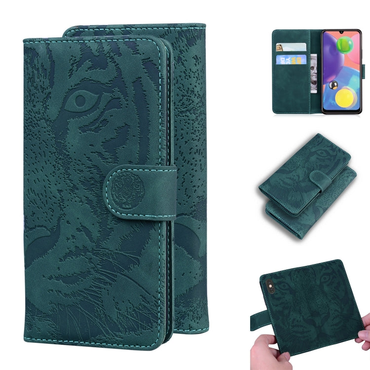 Tiger Embossing Pattern Horizontal Flip Leather Case with Holder & Card Slots & Wallet, For Samsung Galaxy A70 / A70s, For Samsung Galaxy A71 4G, For Samsung Galaxy A11 (EU Version), For Samsung Galaxy A21s