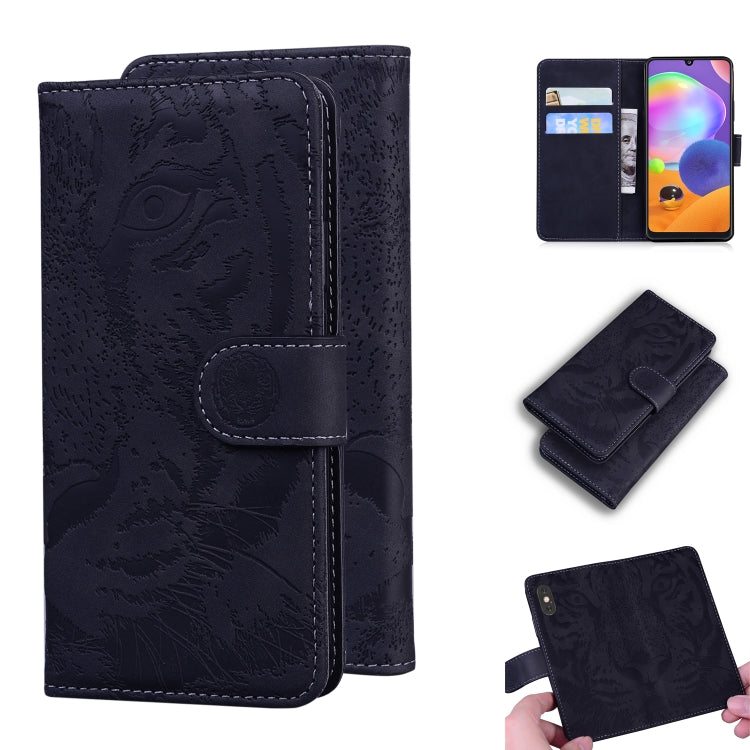 Tiger Embossing Pattern Horizontal Flip Leather Case with Holder & Card Slots & Wallet, For Samsung Galaxy A31, For Samsung Galaxy A51 5G, For Samsung Galaxy A71 5G