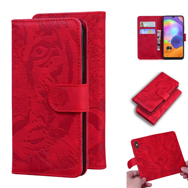 Tiger Embossing Pattern Horizontal Flip Leather Case with Holder & Card Slots & Wallet, For Samsung Galaxy A31, For Samsung Galaxy A51 5G, For Samsung Galaxy A71 5G
